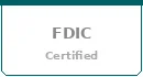 Palmetto Citizens Federal Credit Union Trust Badge Fdic seal
